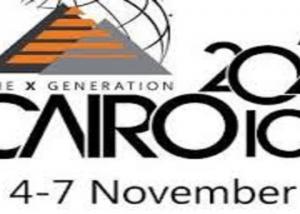 خلال جلسة " خلال صناعة الإلكترونيات" في "   Cairo ICT 2014 " : 