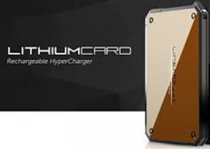 "  LithiumCard " قطعة صغيرة ستقوم بشحن هاتفك بسرعة كبيرة جداً